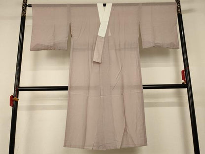 平和屋着物＊夏物　長襦袢　絽　胡桃染色　正絹　逸品　AABC9395jd