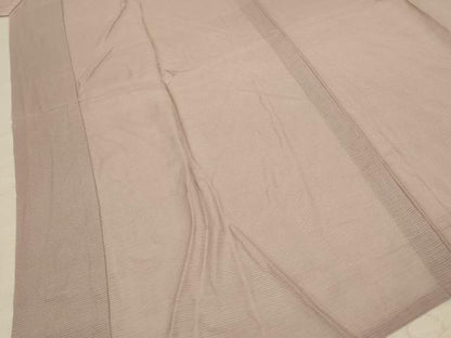 平和屋着物＊夏物　長襦袢　絽　胡桃染色　正絹　逸品　AABC9395jd