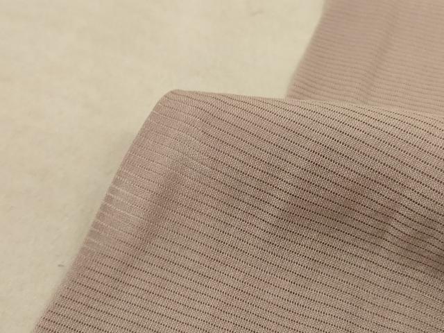平和屋着物＊夏物　長襦袢　絽　胡桃染色　正絹　逸品　AABC9395jd