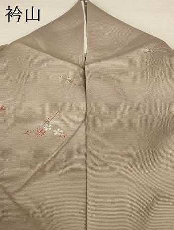平和屋着物＊夏物 小紋 絽 草花文 正絹 逸品 AABC9410jd