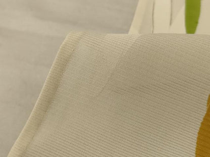 平和屋着物＊夏物 訪問着 絽 草花文 正絹 逸品 AABC9414jd