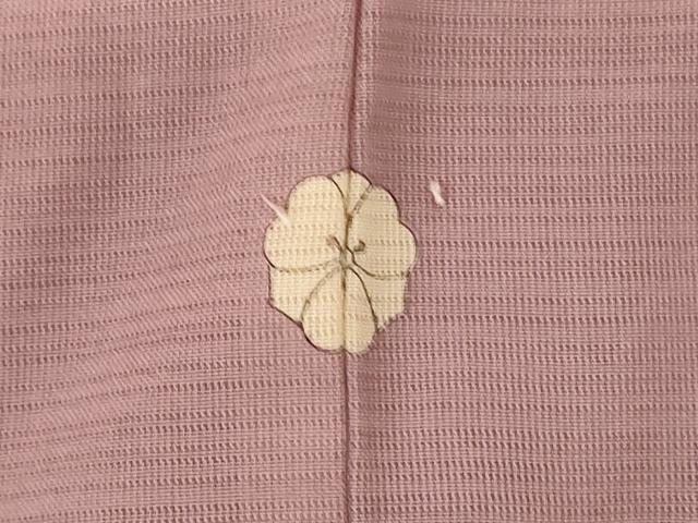 平和屋着物＊夏物 色無地 絽 梅染色 正絹 逸品 未使用 AABC9428jd