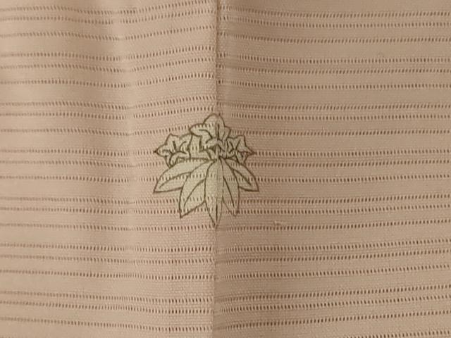 平和屋着物＊夏物 色無地 絽 肌色 正絹 逸品 未使用 AABC9430jd
