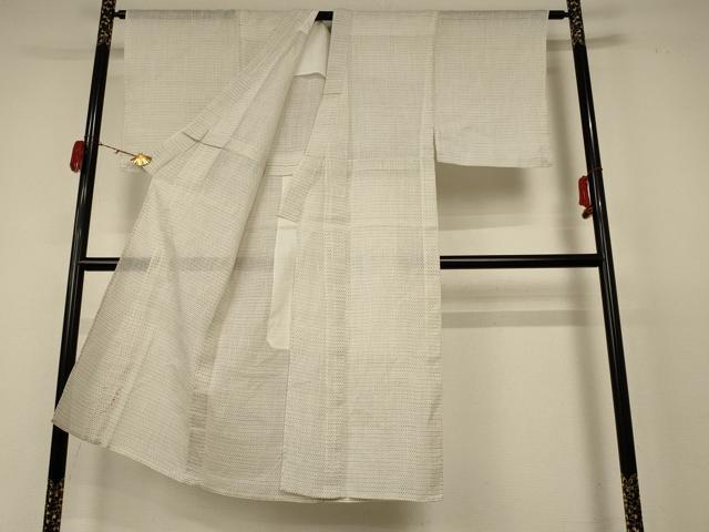 平和屋着物＊夏物 男性 小紋 絣柄 AABC9432jd