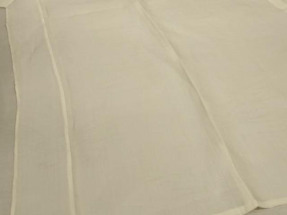 平和屋着物＊夏物 長襦袢 紗 鳥の子色 麻 逸品 AABC9434jd