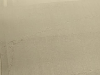 平和屋着物＊夏物 長襦袢 紗 鳥の子色 麻 逸品 AABC9434jd