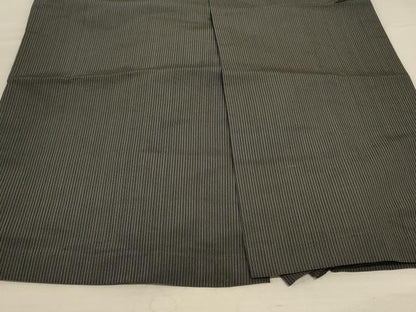 平和屋着物＊夏物 男性 馬乗り袴 絽 縞 正絹 逸品 AABC9435jd