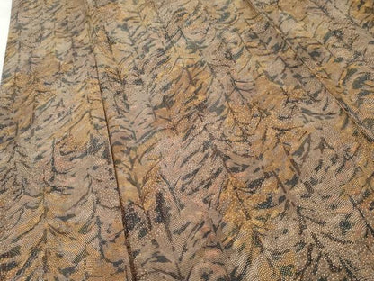 平和屋着物■上質な紬 樹林文 正絹 逸品 AABC9581cs