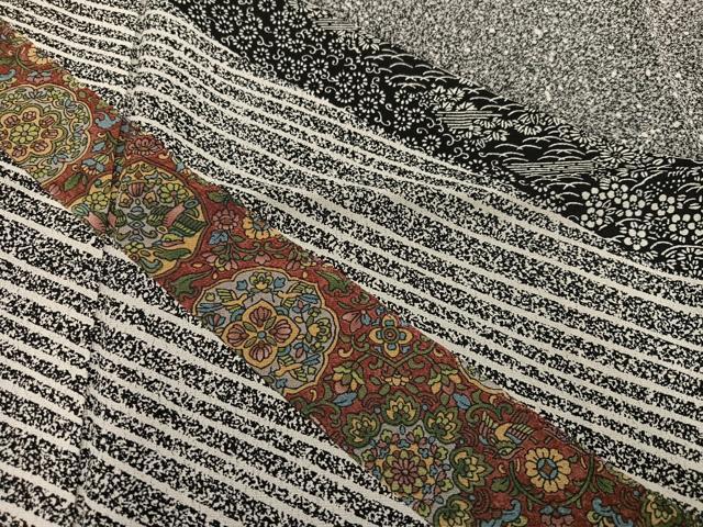 平和屋着物○京友禅作家 外池雅峰 訪問着 花唐草文 たたき