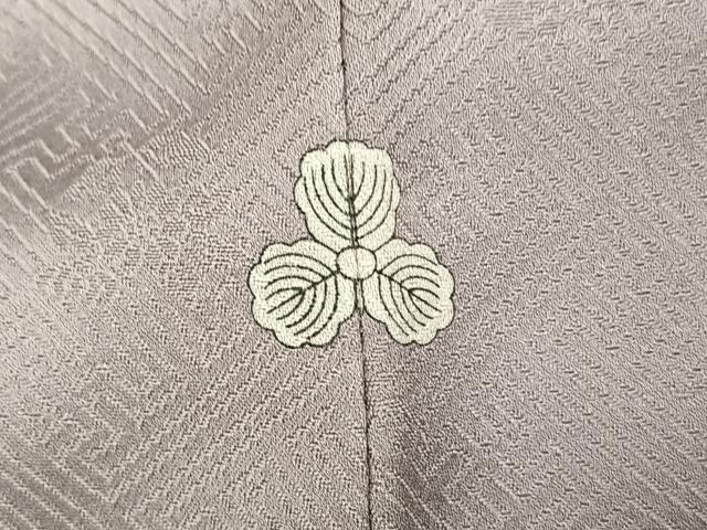 平和屋着物●訪問着　駒刺繍　立波草花籬文　金彩　正絹　逸品　AABC9703ph