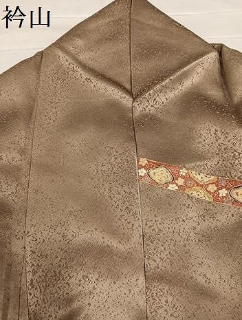 平和屋着物●訪問着　駒刺繍　花唐草文　金彩　正絹　逸品　AABC9779ph