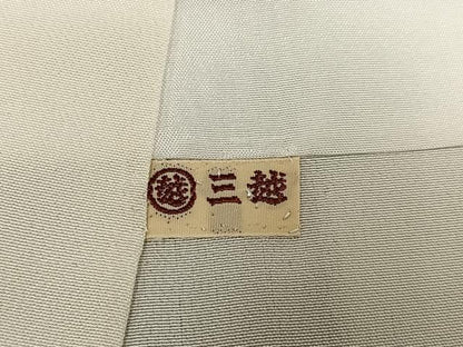 平和屋着物●訪問着　友禅　枝花船文　暈し染め　三越扱い　正絹　逸品　AABC9796ph