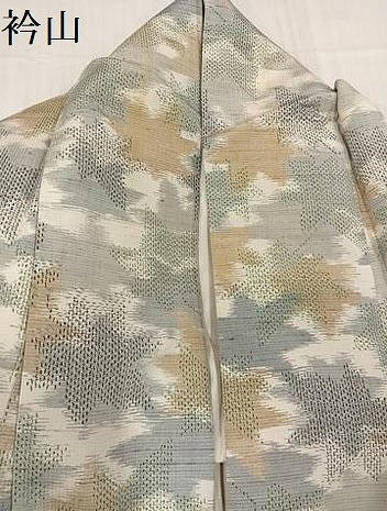 平和屋着物●上質な紬　楓　正絹　逸品　AABC9801ph