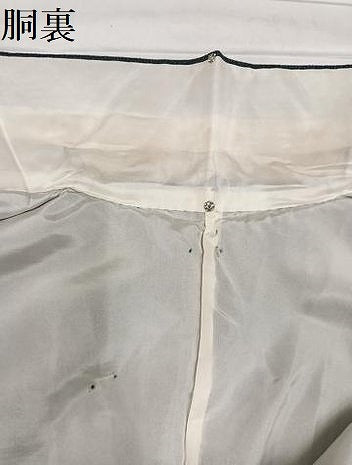 平和屋着物●結城紬 幾何学文様 正絹 逸品 未使用 AABC9835ph