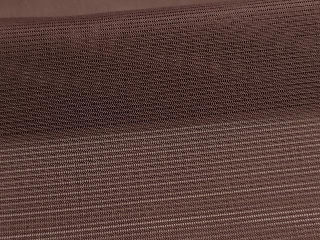 平和屋着物＊夏物 色無地 絽 赤墨色 洗える着物 AABC9849jd