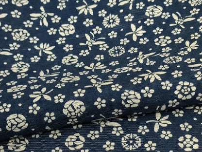 平和屋着物＊夏物 小紋 絽 花蝶文 正絹 逸品 AABC9850jd