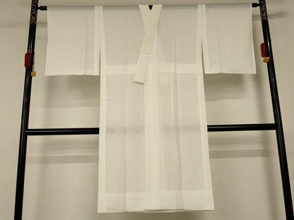 平和屋着物＊夏物 長襦袢 絽 鳥の子色 正絹 逸品 AABC9853jd