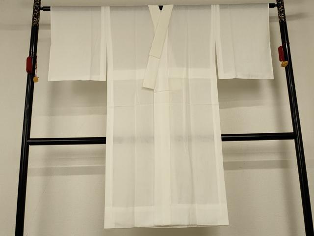 平和屋着物＊夏物 長襦袢 絽 鳥の子色 正絹 逸品 AABC9853jd