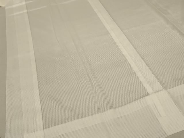 平和屋着物＊夏物 長襦袢 絽 鳥の子色 正絹 逸品 AABC9853jd