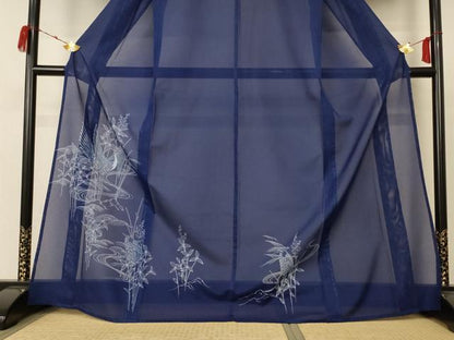 平和屋着物＊夏物 訪問着 絽 花鳥文 洗える着物 AABC9855jd