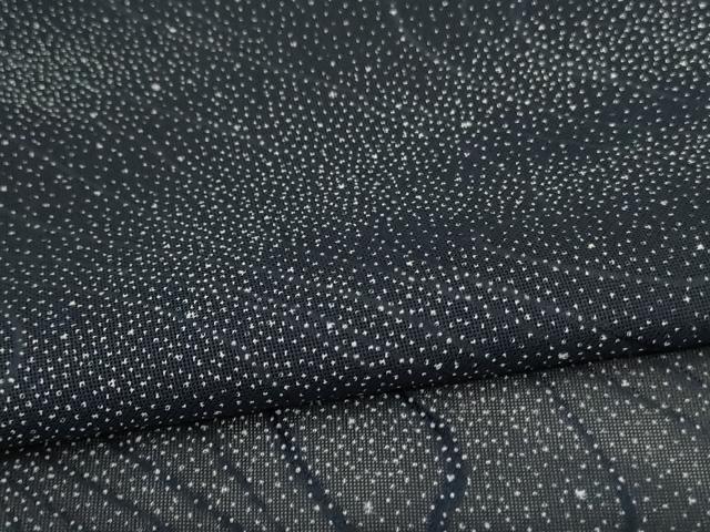 平和屋着物＊夏物 小紋 紗 流水文 正絹 逸品 AABC9860jd