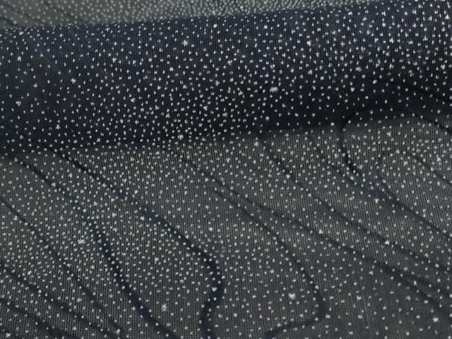 平和屋着物＊夏物 小紋 紗 流水文 正絹 逸品 AABC9860jd