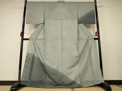平和屋着物＊夏物 訪問着 絽 霞文 暈し染め 正絹 逸品 AABC9861jd