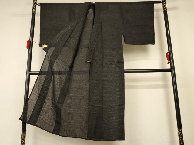 平和屋着物＊夏物 男性 小紋 絣柄 AABC9868jd