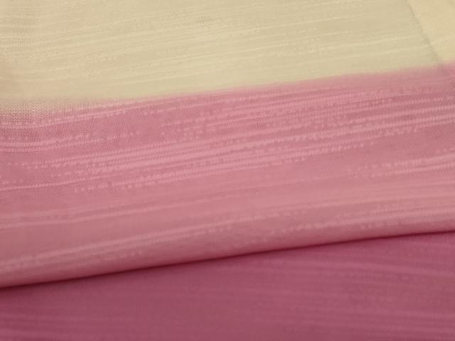 平和屋着物＊夏物 訪問着 紗 霞文 ロング丈 正絹 逸品 AABC9873jd