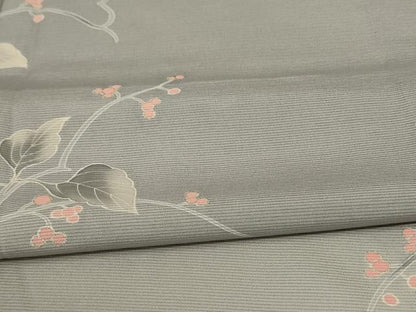 平和屋着物＊夏物 訪問着 絽 枝葉文 暈し染め 正絹 逸品 AABC9877jd