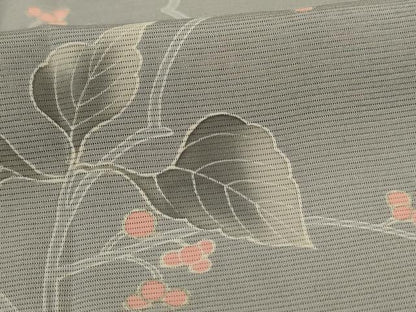 平和屋着物＊夏物 訪問着 絽 枝葉文 暈し染め 正絹 逸品 AABC9877jd