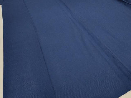 平和屋着物＊夏物　色無地　絽　留紺色　正絹　逸品　未使用　AABC9883jd