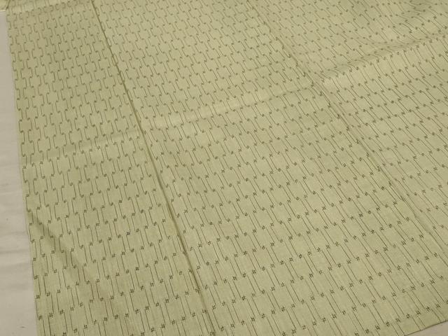 平和屋着物＊夏物 小紋 紗 立涌文様 AABC9885jd
