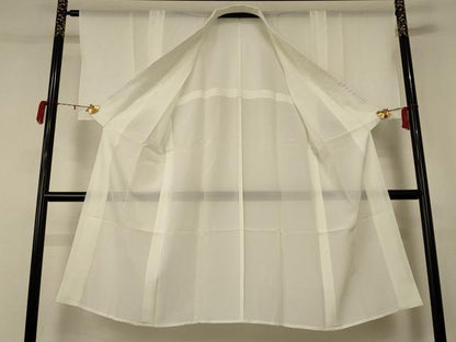 平和屋着物＊夏物 長襦袢 絽 女郎花色 洗える着物 AABC9893jd