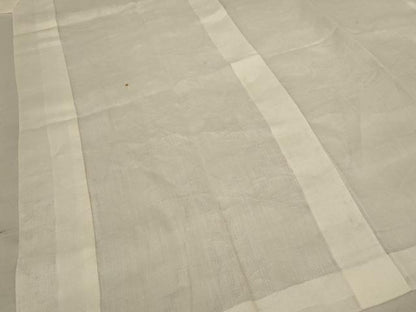 平和屋着物＊夏物 長襦袢 鳥の子色 麻 逸品 AABC9897jd