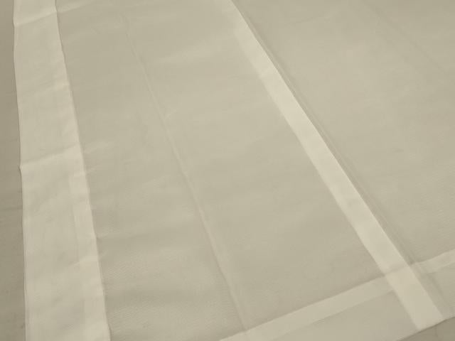 平和屋着物＊夏物 長襦袢 絽 白色 洗える着物 AABC9912jd