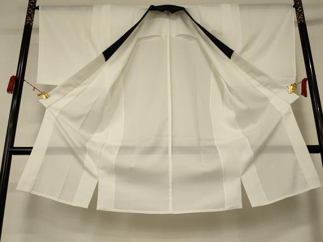 平和屋着物＊夏物 長襦袢 絽 白色 洗える着物 AABC9914jd