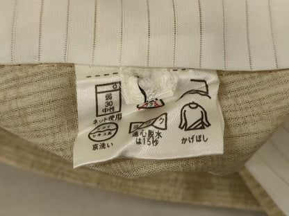 平和屋着物＊夏物 小紋 縦絽 勝虫 洗える着物 AABC9935jd