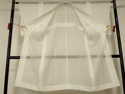 平和屋着物＊夏物 洗える最高級着物 ＜英＞はなぶさ謹製 長襦袢 絽 象牙色 洗える着物 AABC9939jd
