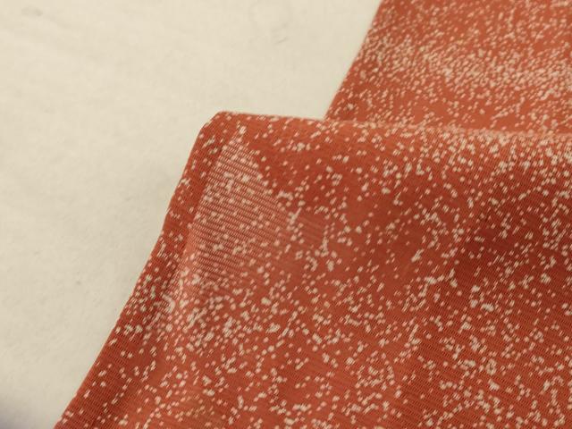 平和屋着物＊夏物 小紋 絽 霞文 正絹 逸品 AABC9943jd