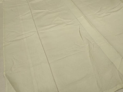 平和屋着物＊夏物 色無地 絽 生成り色 正絹 逸品 AABC9946jd