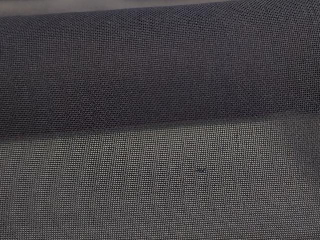平和屋着物＊夏物 色無地 紗 黒紅色 正絹 逸品 AABC9955jd