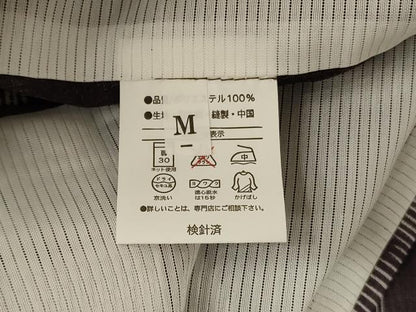 平和屋着物＊夏物 小紋 紗 流水文 魚 洗える着物 未使用 AABC9960jd