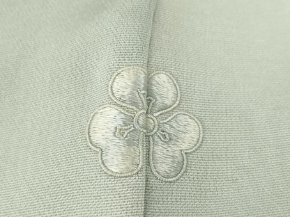 平和屋着物●訪問着 刺繍 五重塔 暈し染め 金糸 正絹 逸品 AABC9989ck