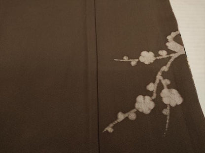 平和屋着物●豪華色留袖 駒刺繍 飛鶴文 暈し染め 金彩 正絹 逸品 AABC9991ck