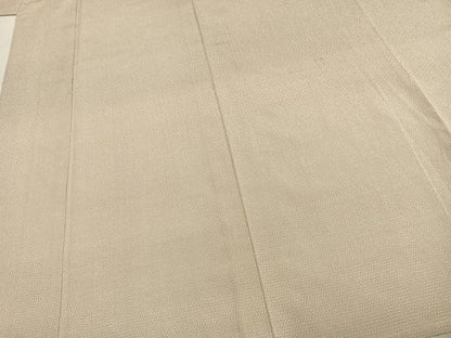 平和屋着物▽本塩沢 単衣 110亀甲 総詰め 正絹 逸品 AABD0004fy