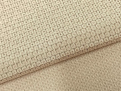 平和屋着物▽本塩沢 単衣 110亀甲 総詰め 正絹 逸品 AABD0004fy