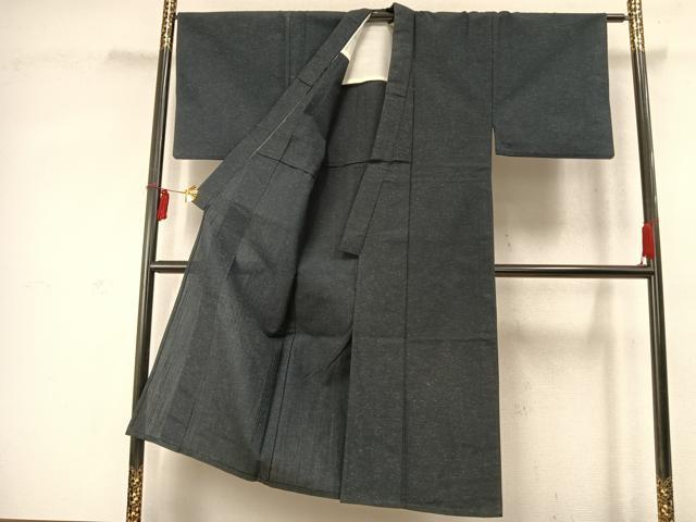 平和屋着物▽男性 単衣 小紋 アンサンブル 霞文 AABD0022fy