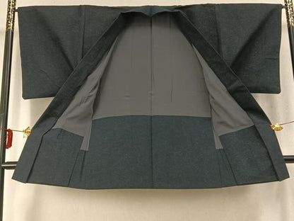 平和屋着物▽男性 単衣 小紋 アンサンブル 霞文 AABD0022fy
