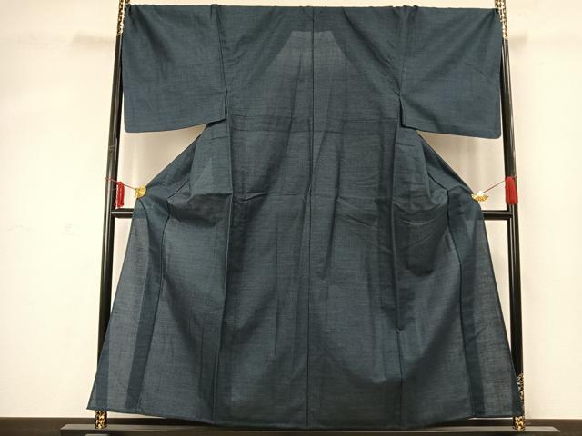 平和屋着物▽男性　単衣　小紋　霞文　AABD0039fy